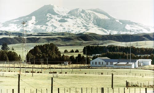 Naval communications station at Waiōuru