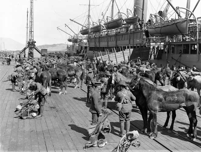 Departure for war