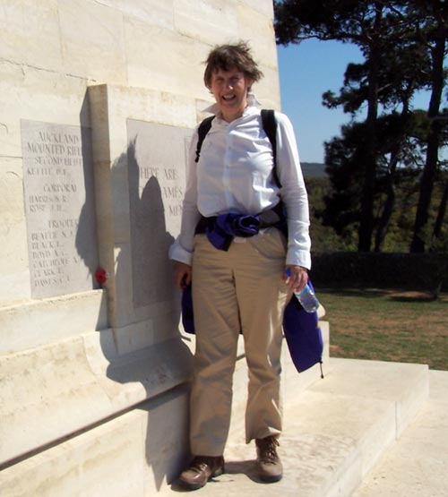 Helen Clark at Gallipoli