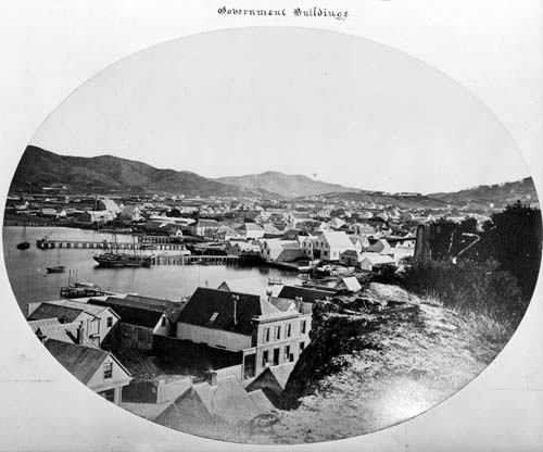 Wellington, New Zealand's third capital, 1866