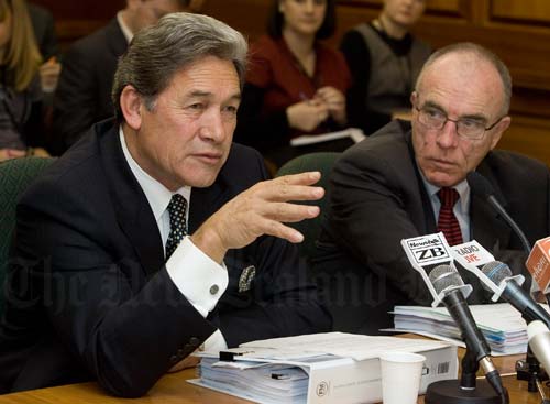 Foreign affairs and defence select committee, 2008