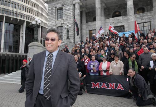 Mana Party at Parliament