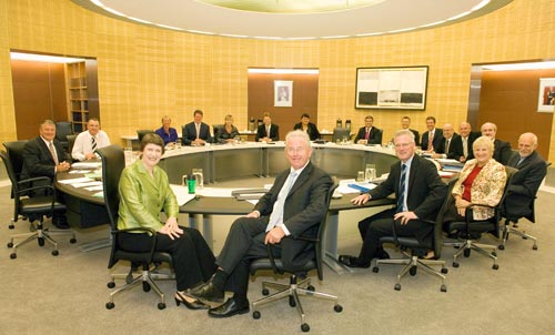 Cabinet size: Labour cabinet, 2006