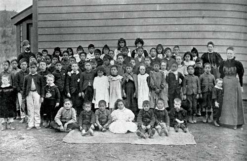 Te Kūiti Native School, around 1906