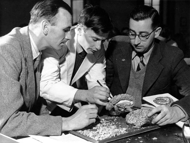 Medical students, 1949