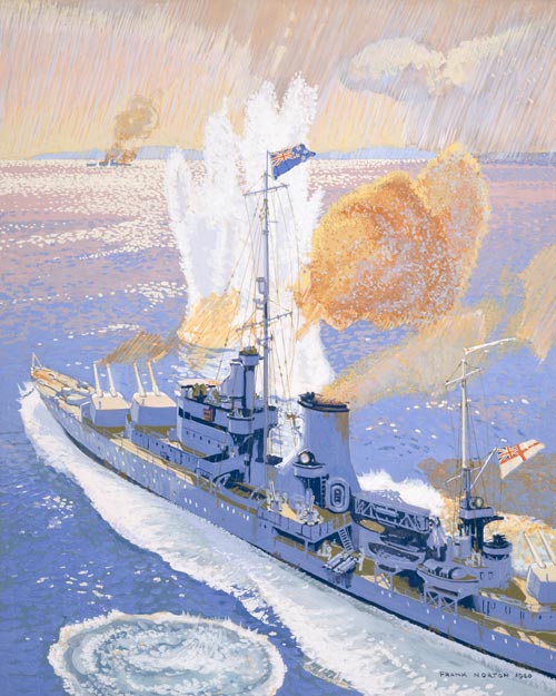 HMS <em>Achilles</em> in the Battle of the River Plate 