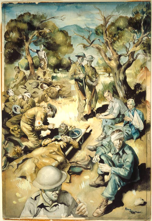  Forward dressing station near Maleme