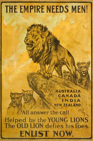 First World War recruiting poster