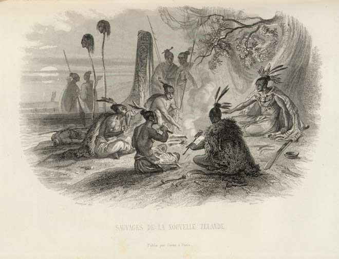 'Sauvages de la Nouvelle Zélande' (savages of New Zealand)