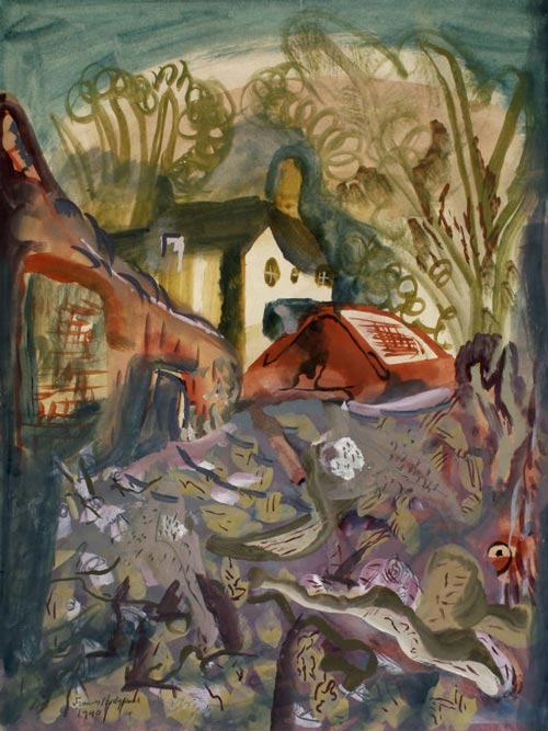 'Bradford-On-Tone, Geoffrey Gorer's cottage'