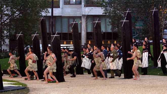 New Zealand memorial, London 