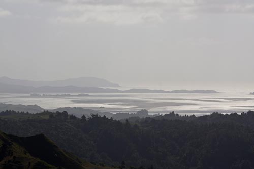 Kāwhia: harbour from Te Rauamoa, 2011