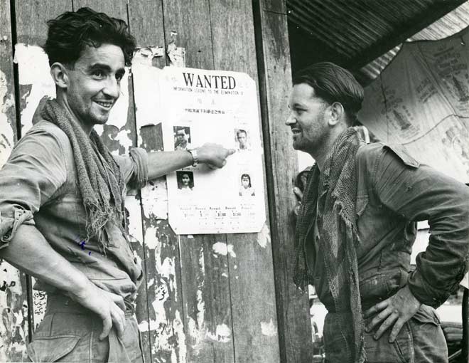 SAS troopers in Malaya, 1957