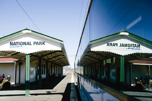 National Park railway station, 2006