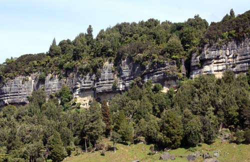 Limestone country: karst landscape