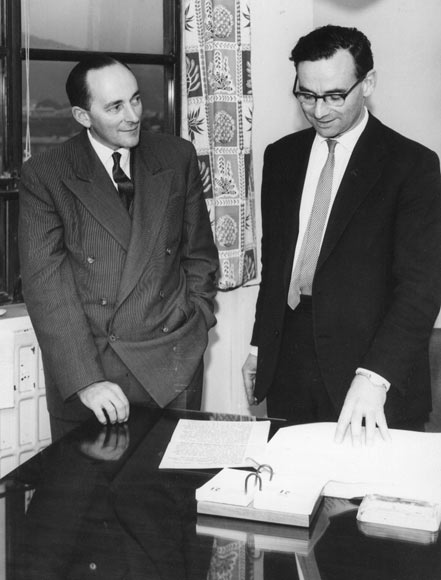 Noel Lough and Henry Lang
