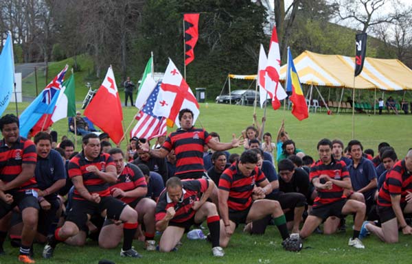 Haka at Te Aute