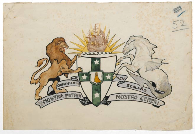Prospective coat of arms: first finalist