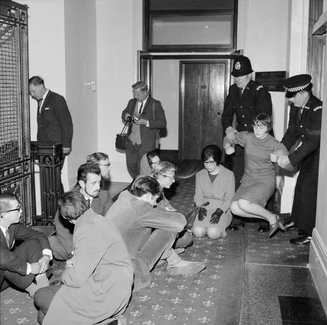 Vietnam War sit-in