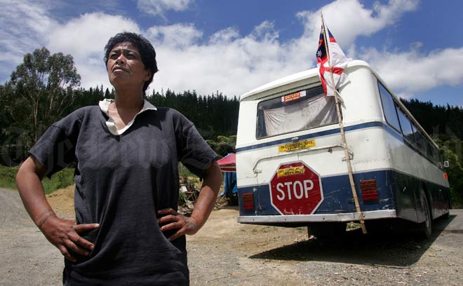 Ōmuriwaka roadblock