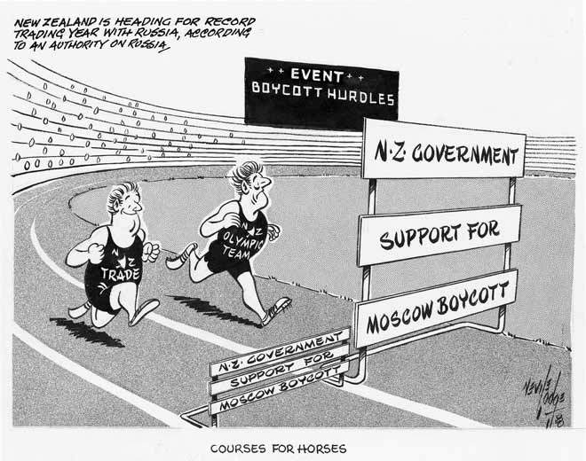 Moscow Olympic boycott