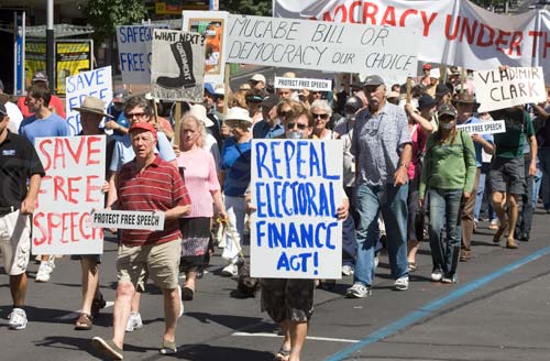 Electoral law protest, 2008