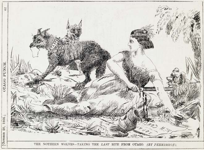 Otago in danger, 1866