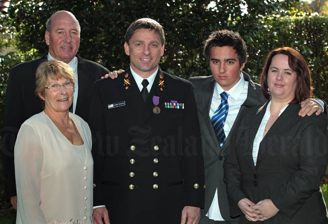 New Zealand Bravery Medal recipient Mark Taylor, 2011