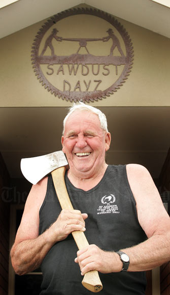 Cliff Hughes, MNZM for services to woodchopping