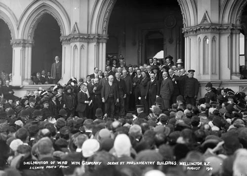 Declaration of war, 1914