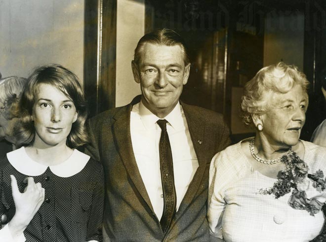 Vernon Cracknell and family
