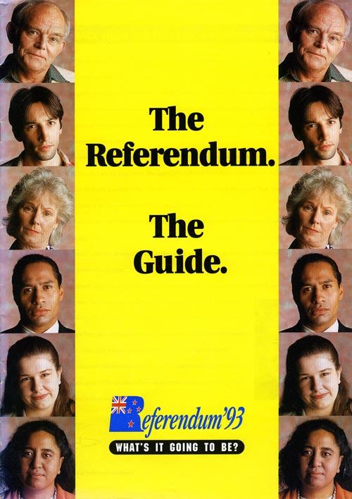 1993 binding referendum on the electoral system: the guide
