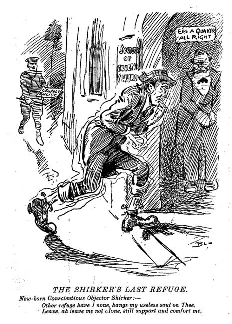 A religious 'shirker', 1916