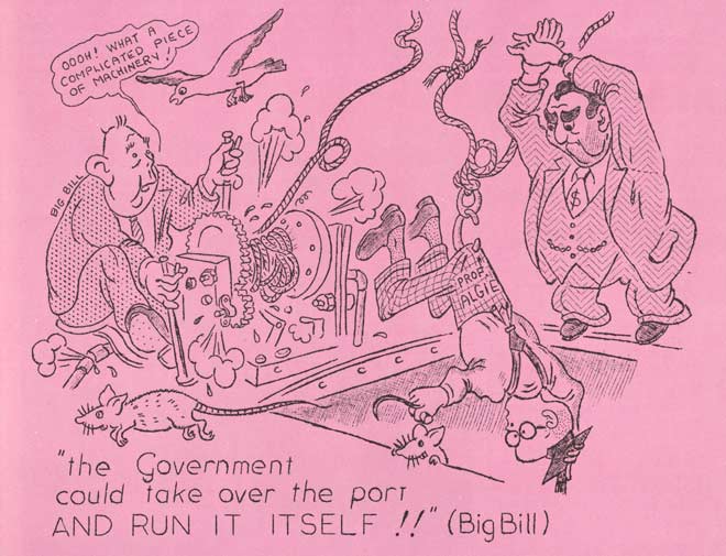 Illegal watersiders' bulletin, 1951