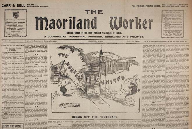 The <em>Maoriland Worker</em>, 1913