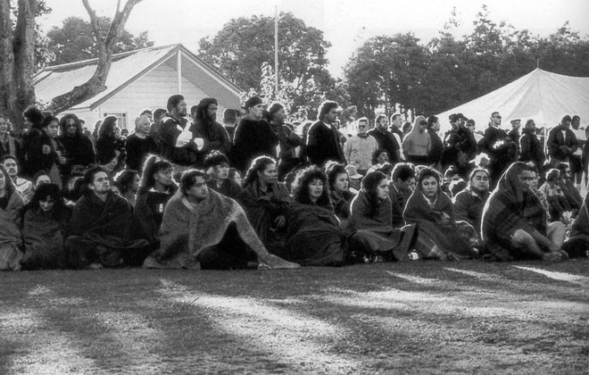 Silent rangatahi at Waitara