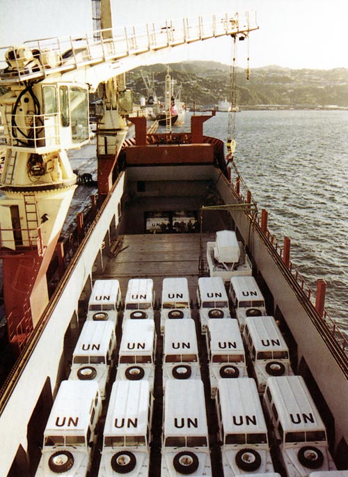Peacekeeping in former Yugoslavia: equipping peacekeepers