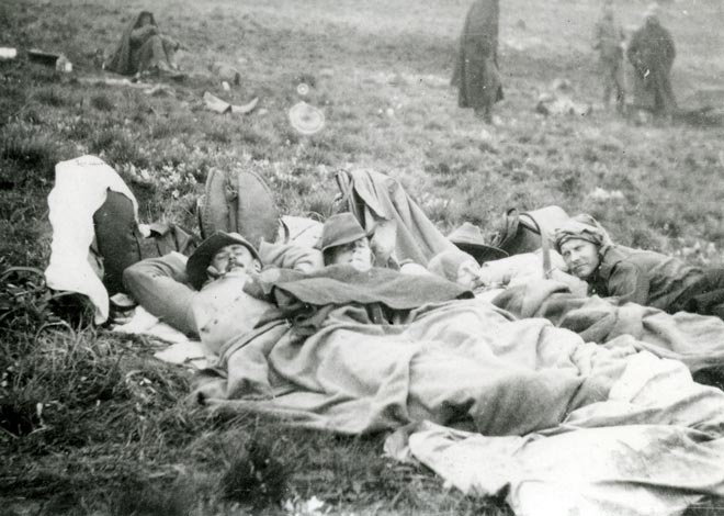 Sleeping on the veldt