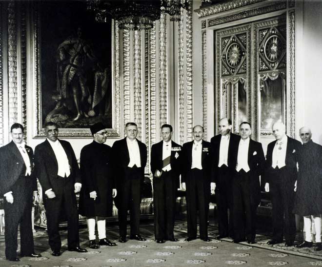 Meeting of Commonwealth prime ministers, London, 1948