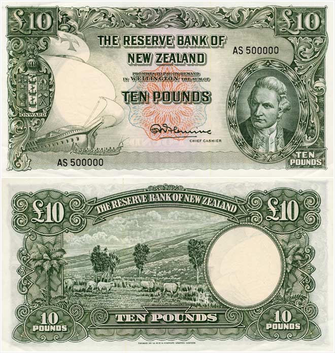 Second series of banknotes: £10 