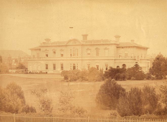 Government House, Auckland, 1860s