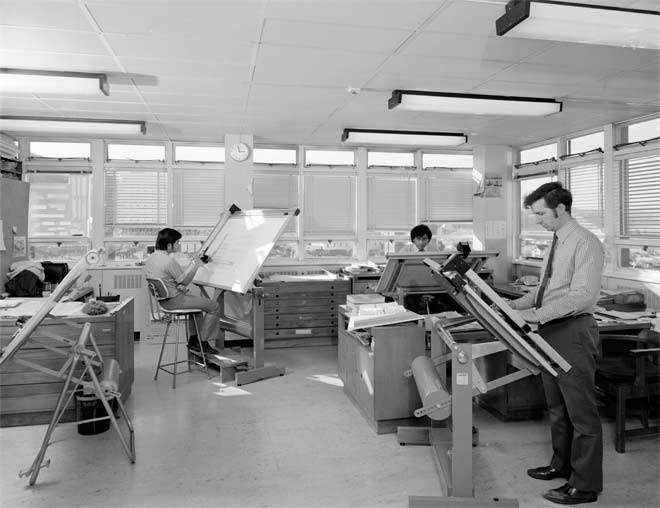 Government architects at work  