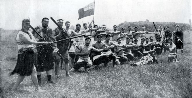 'Kikia te Poa', a patriotic haka, 1901