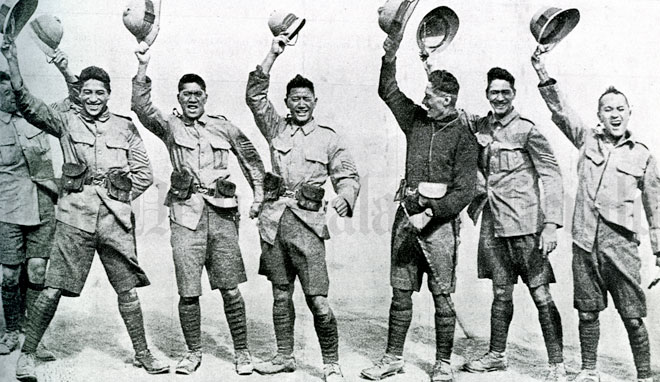 The Native Contingent in Egypt, 1915