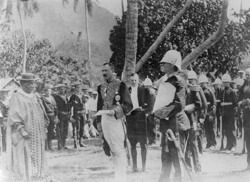 Cook Islands annexed, 1900