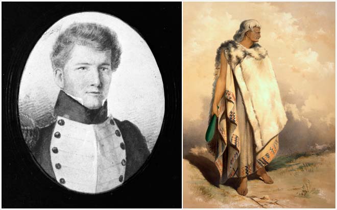 Arthur Wakefield and Te Rangihaeata