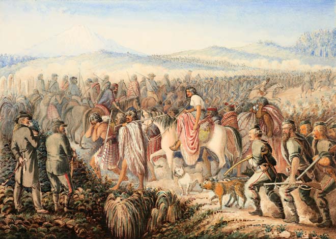 General Chute's march