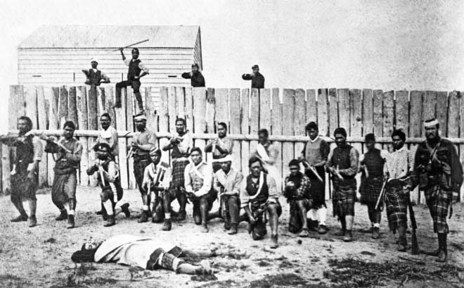 Thomas Porter with kūpapa