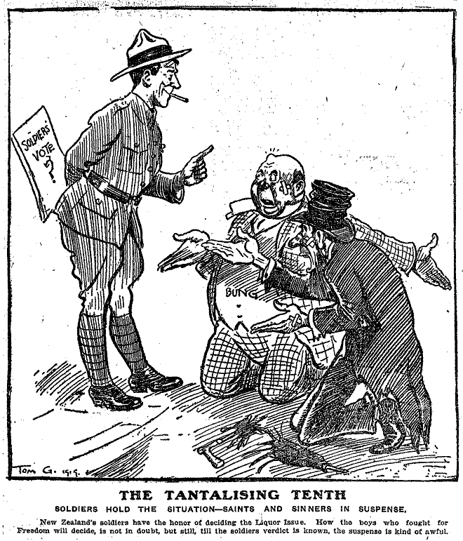 The soldier's vote, April 1919