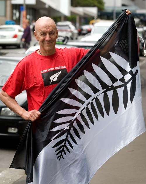 Lloyd Morrison and an alternative flag